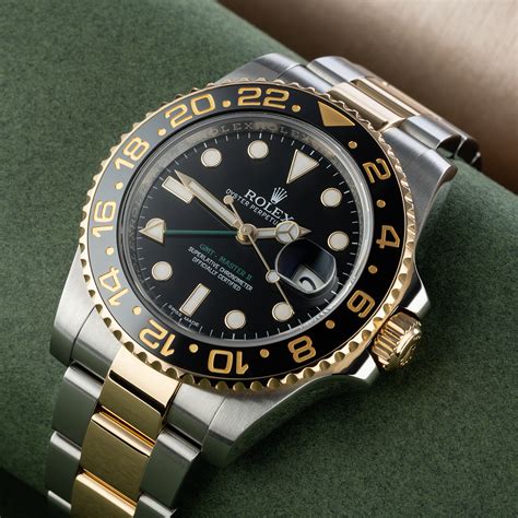 rolex gmt master 2 schwarze lünette|rolex gmt master ii gold.